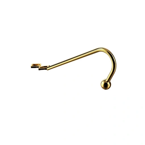 Golden Adjustable LOCKINK 3867 Hook Anal Set AllNight 0716